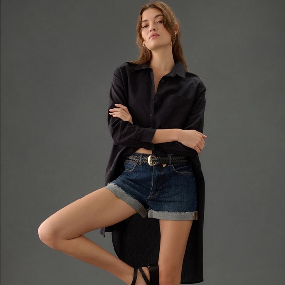 Anthropologie Pilcro Signature High Rise Shorts 29 - Picture 1 of 7